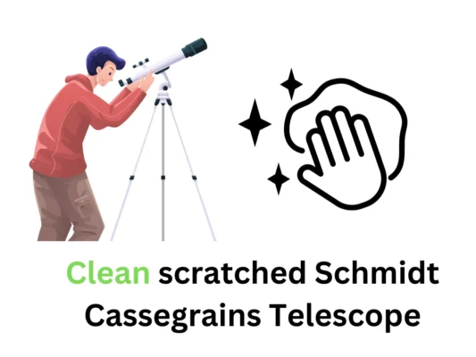 clean scratched Schmidt Cassegrains Telescope