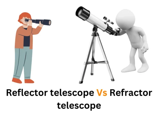 Reflector telescope Vs Refractor telescope