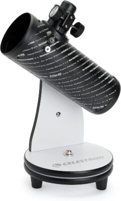Celestron – 76mm Classic FirstScope – Compact and Portable Tabletop Dobsonian Telescope