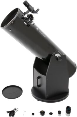 Zhumell – 10-inch Dobsonian Reflector Telescope – Large